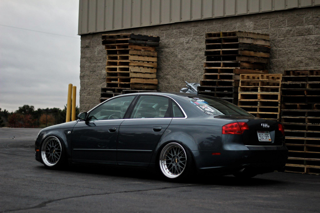  Stanced tehmadhatter Tags Audi Bagged bbs Daily Scraped dumped 